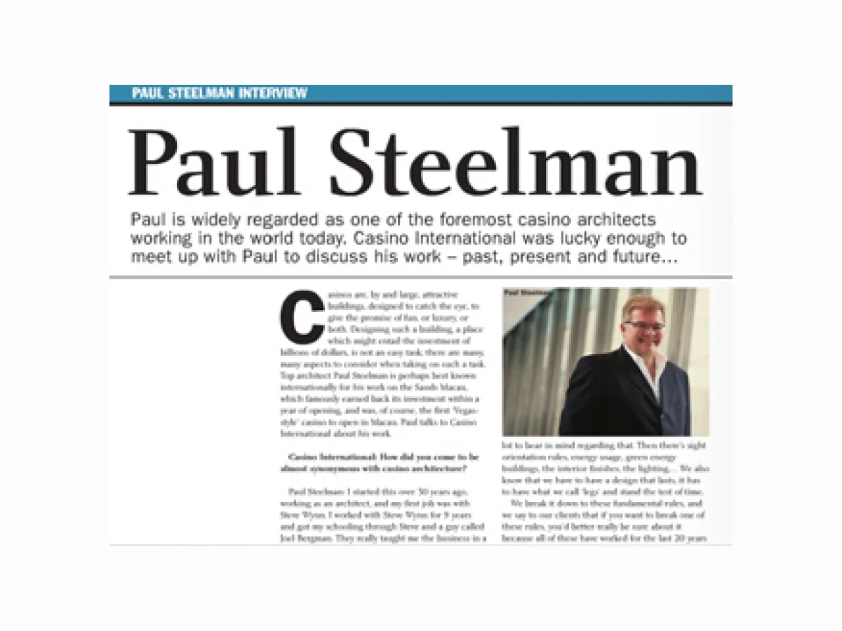 Paul Steelman Interview