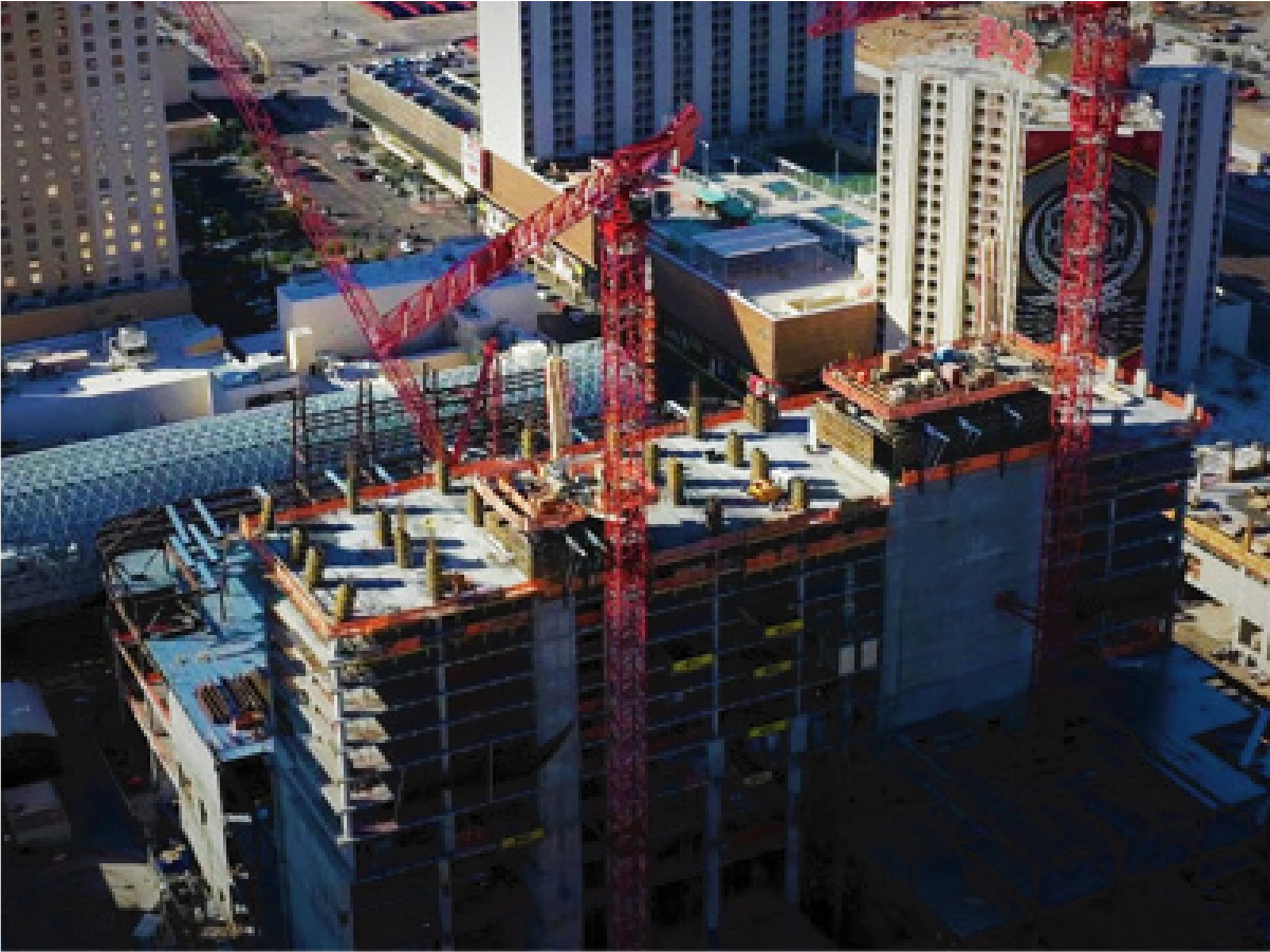 Construction For Vegas' Circa Resort & Casino Reaches Halfway Mark