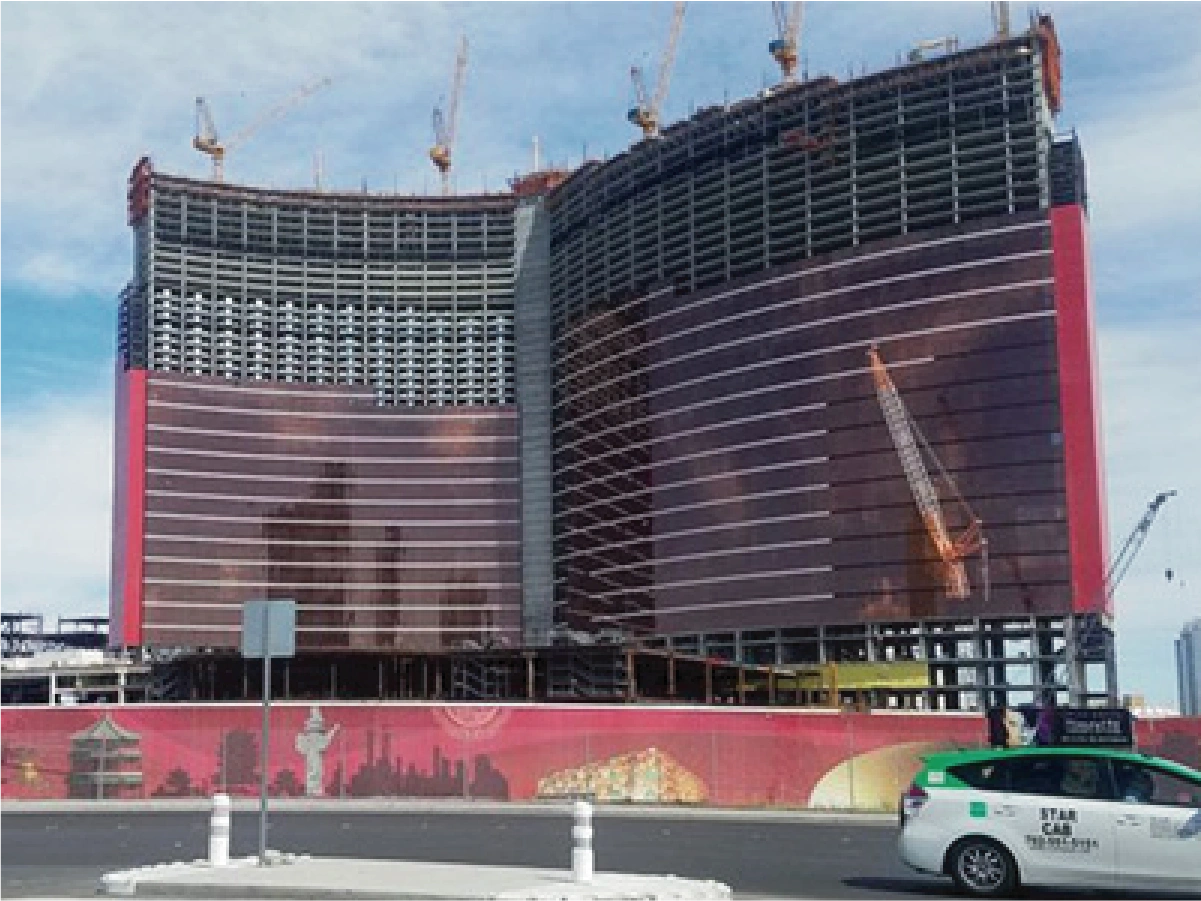 Las Vegas' latest building boom: NFL stadium and new resorts