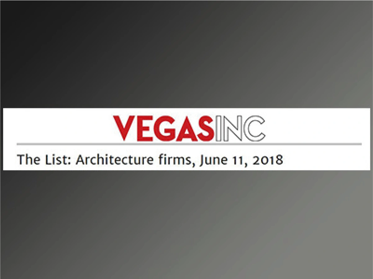 Vegas Inc The List: Architecture Firms